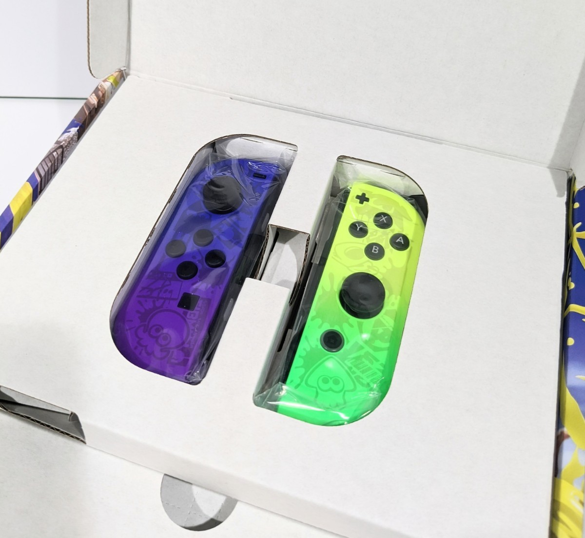 激安 激安特価 送料無料 新品 未使用 ジョイコンLR スプラトゥーン3 スイッチ純正Joy-Con