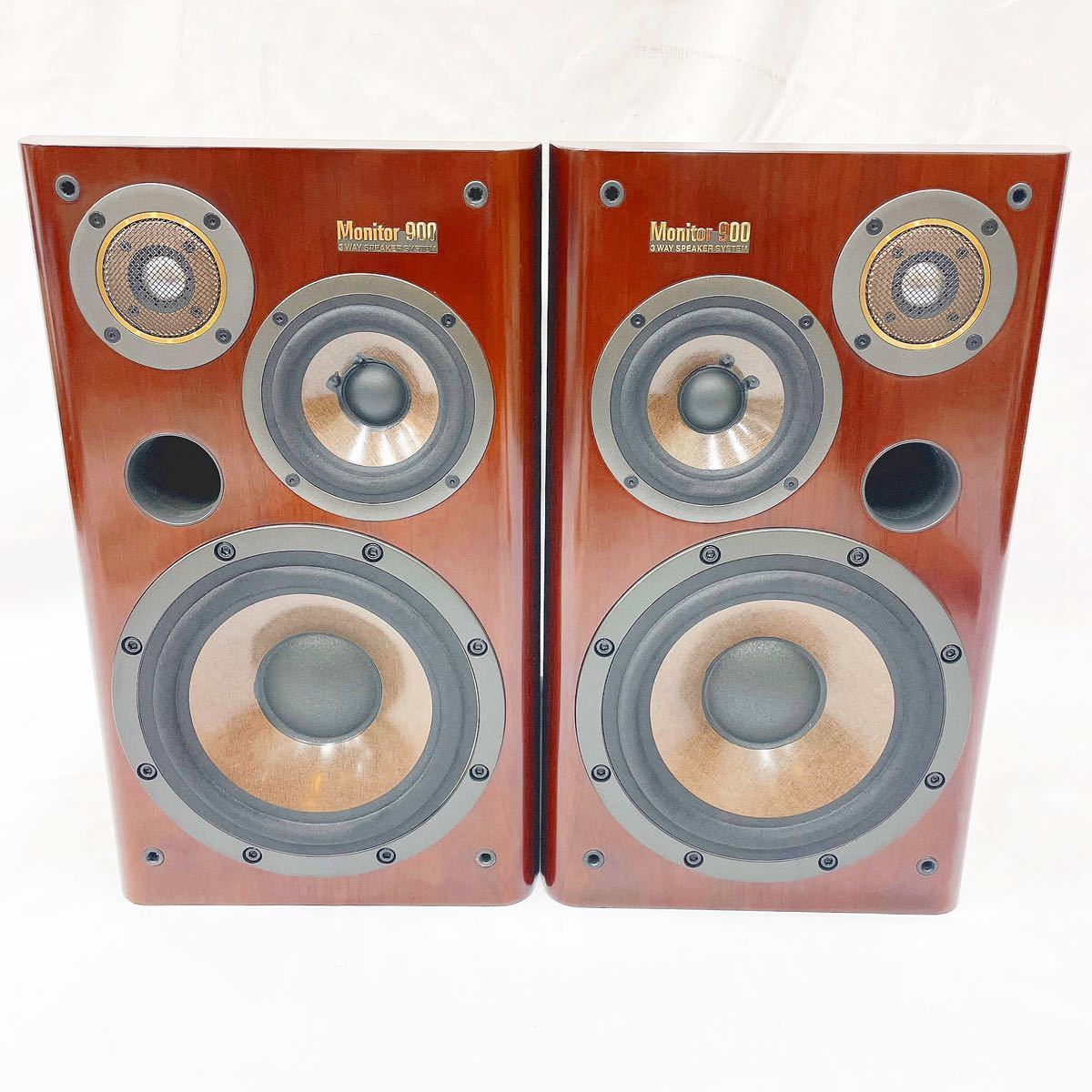 音出し確認済み ONKYO オンキョー Monitor900 3WAY スピーカーペア