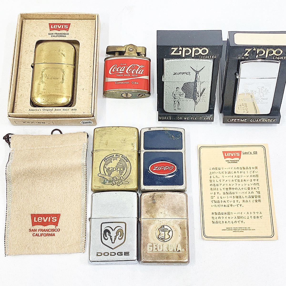 ヤフオク! - 未使用保管品 ZIPPO ジッポ オイルライター まとめて...