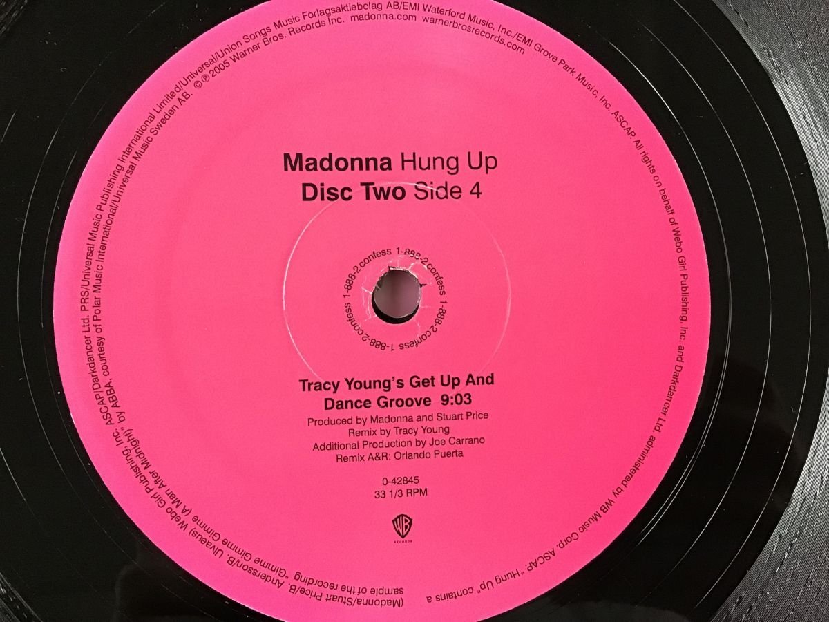 LP / MADONNA / HUNG UP / US盤 [7800RM]_画像3