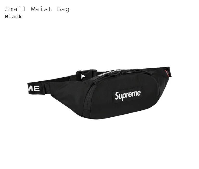 Supreme Small Waist Bag 22AW week1 Black Corduraシュプリーム スモール ウエストバッグ 新品未使用 国内正規品