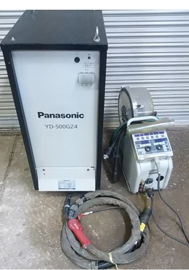  Panasonic Panasonic digital semi-automatic welding machine YD-500GZ4 aluminium welding YD-500GZ4TAN