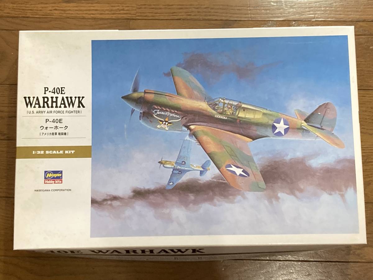 【キット】 ハセガワ 1/32 ST29 P-40E ウォーホーク