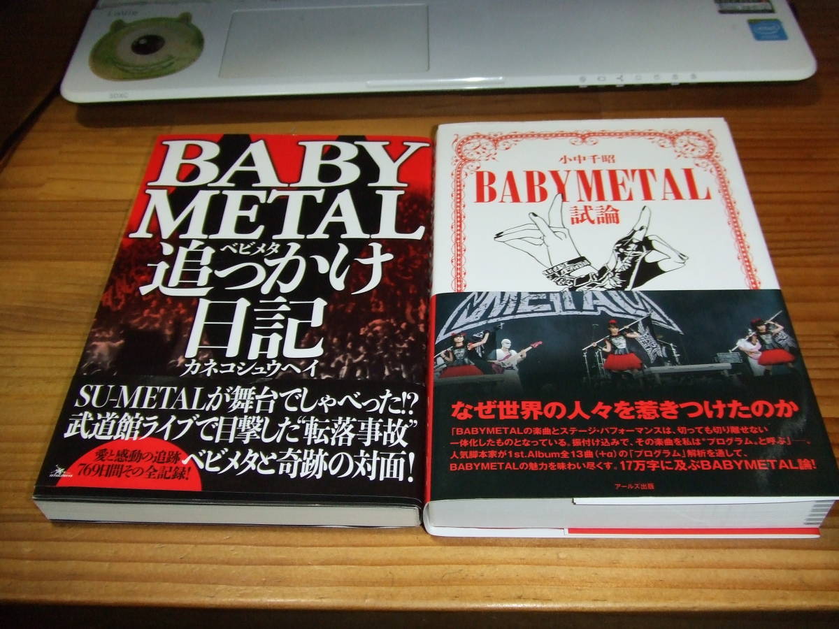 ２冊ＢＡＢＹ　ＭＥＴＡＬ　試論　小中千昭/追っかけ日記　カネコシュウヘイ_画像1