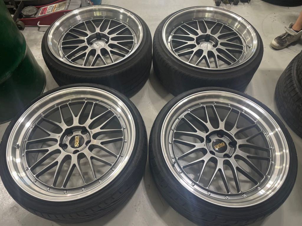 希少！深リム！BBS LM 21インチ　9.5J 10.5J リバレル品　PCD120 レクサスLS BMWなど　LS500 LS600 LS460_画像1