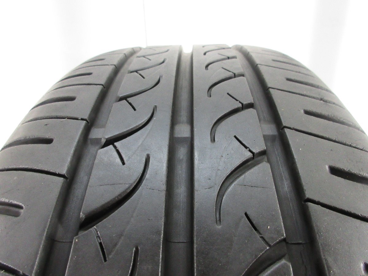 ■中古タイヤホイール■　TOYOTA 純正 15インチ 6.5J +50 5H 114.3 YOKOHAMA BluEarth AE01 195/60R15 88H サマー 激安 送料無料 J277_バリ山