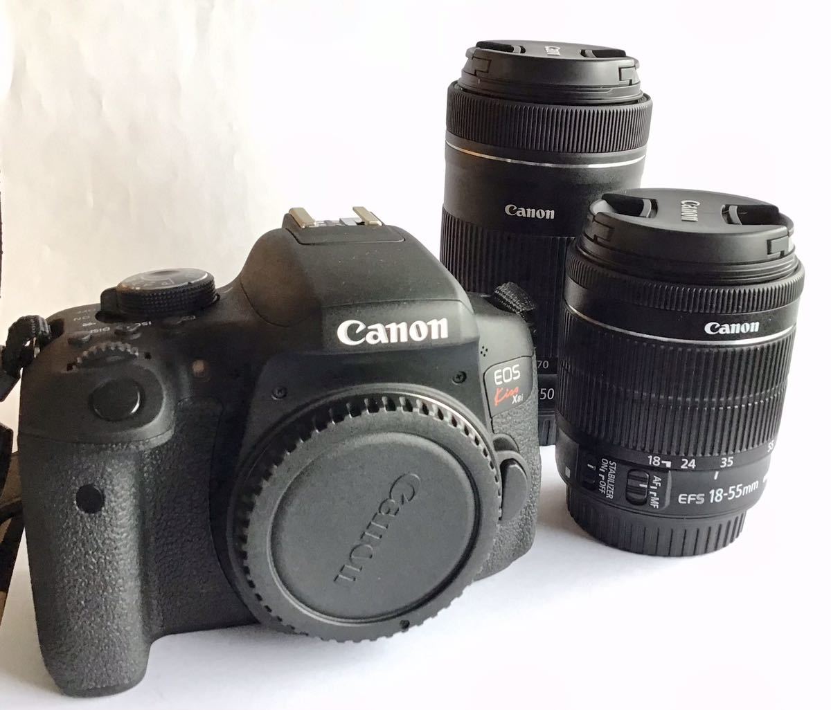 新着 超美品！ Canon EOS キヤノン ダブルレンズキット 8i X キヤノン