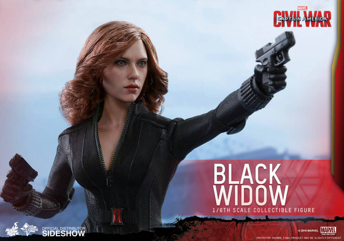 れがありま】 Captain America 3 Civil War BLACK WIDOW 1:6 Figure Hot Toys MMS365