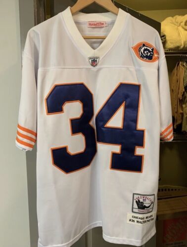 Walter Payton Mitchell & Ness Authentic Throwback Jersey Never Worn 海外 即決