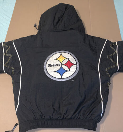 Vintage Pittsburgh Steelers ProLine Starter Jacket 1/2 Zip ...