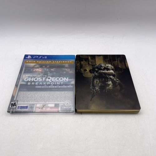 Tom Clancy's Ghost Recon Breakpoint /Steel Book Gold Edition / playstation4/ps4 海外 即決 - 0