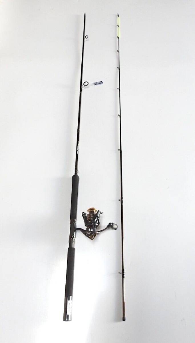 Pro Graphite Crappie Spinning Combo 12' 2PC/ 6 BB Reel Size 1000 海外 即決