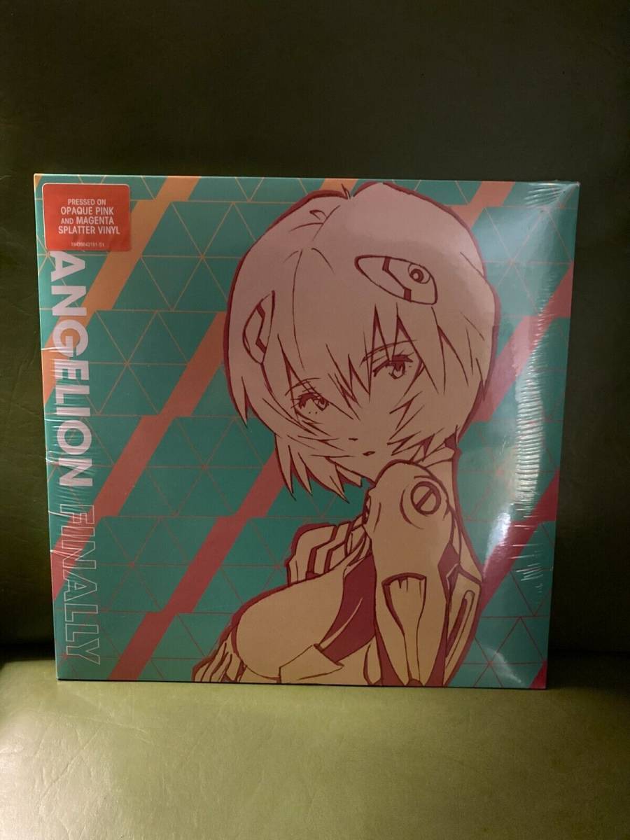 Evangelion Finally Soundtrack Vinyl LP Limited Pink Magenta Splatter NEW Sealed 海外 即決