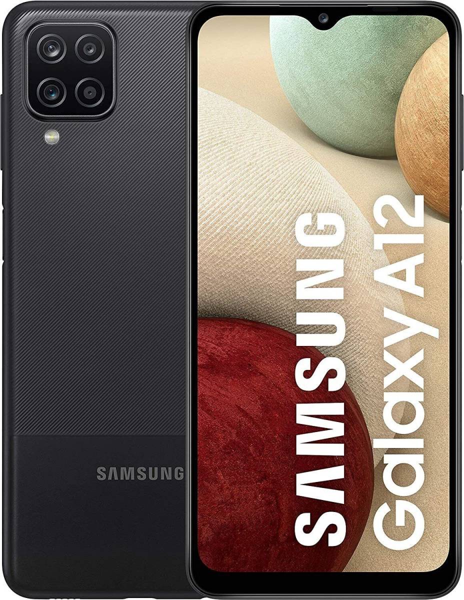 NEW Samsung Galaxy A12 SM-A125U - 32GB - Black Single GSM Unlocked AT&T T-Mobile 海外 即決