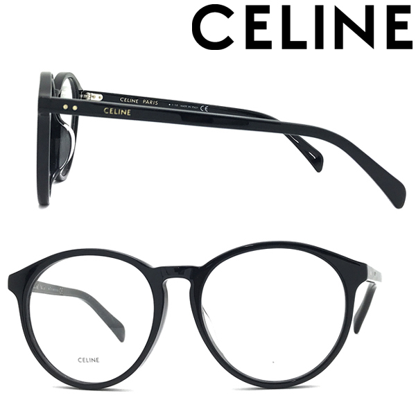 大好き CELINE メガネフレーム セリーヌ ブランド ブラック 眼鏡 00CL