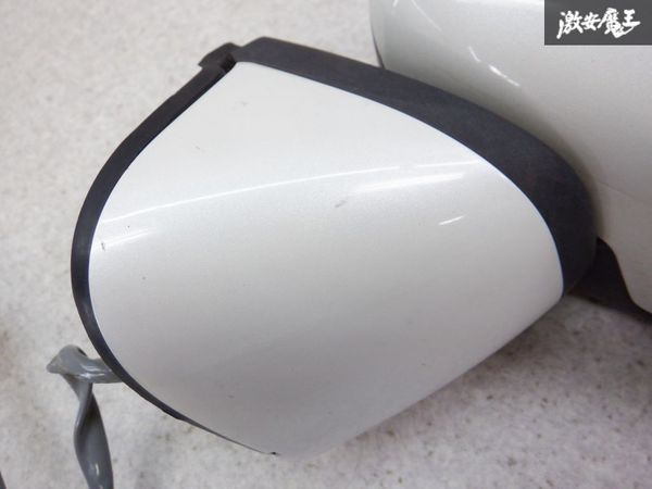  Daihatsu original L175S L185S Move Custom side mirror door mirror left left side passenger's seat side winker attaching 8 pin pearl white series shelves 2O23