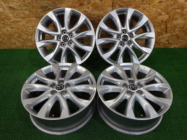 MAZDA/マツダ CX-5純正アルミホイール 19x7J 5穴 114.3 +50 4本セット