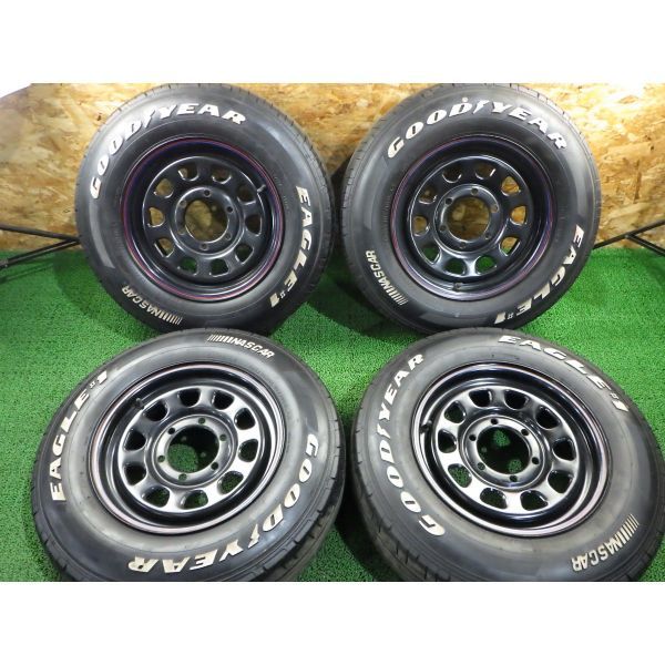 ハイエース等に/グッドイヤー EAGLE #1 NASCAR 195/80R15 107/105L LT