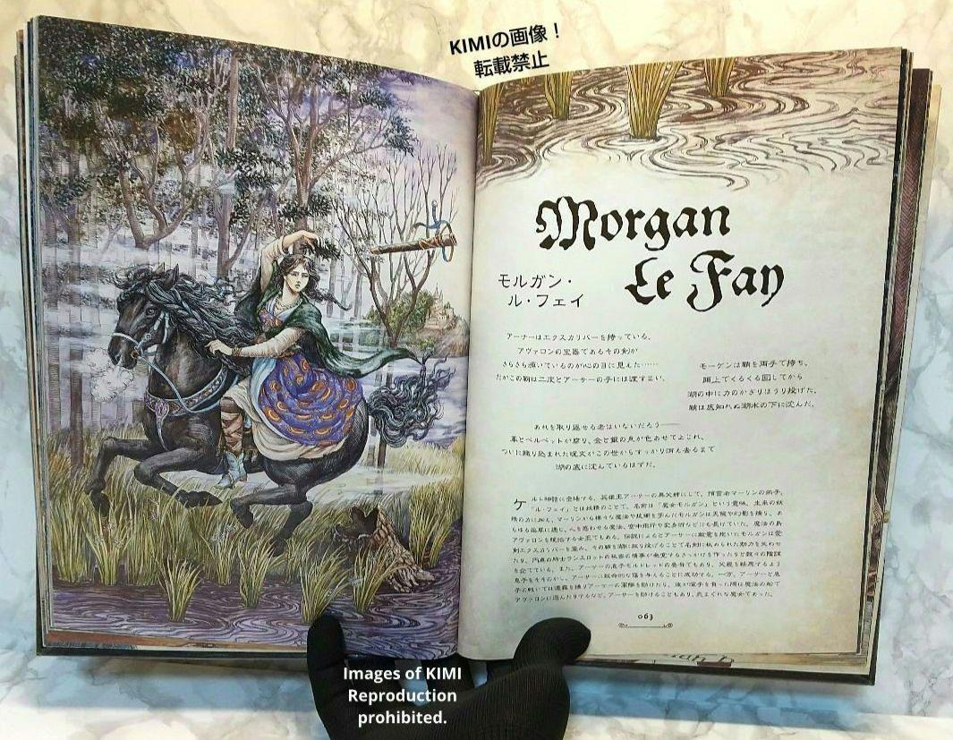  world Mahou Tsukai .. large book@ three ... country paper . line .World Wizard...........World Wizard Art Book Haruko Mimura