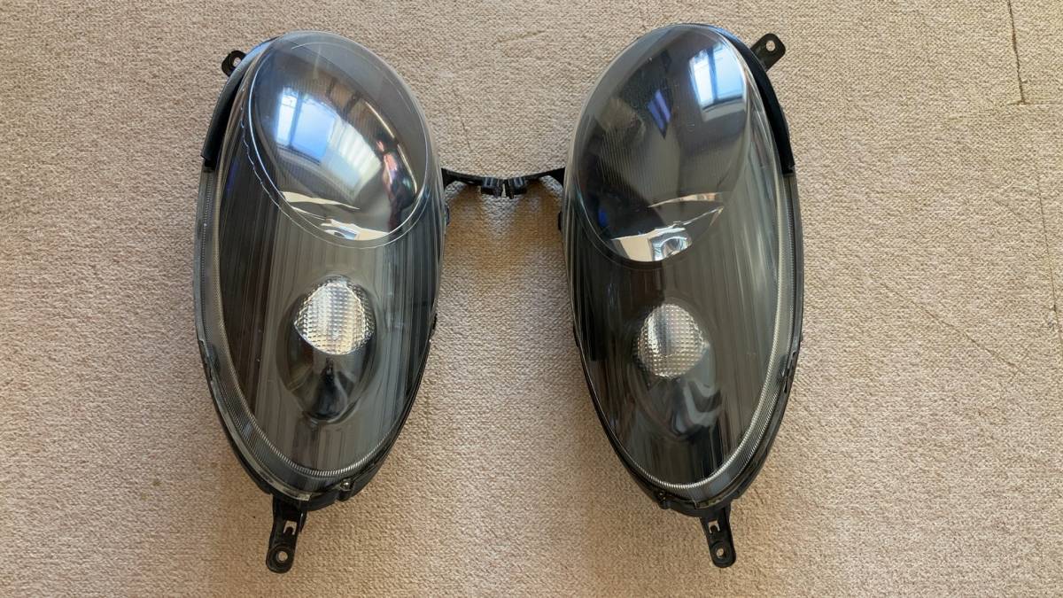日産 K12マーチSR ブラックアウト 純正キセノンヘッドライトASSY 日産 K12マーチSR ブラックアウト 純正キセノンヘッドライトASSY