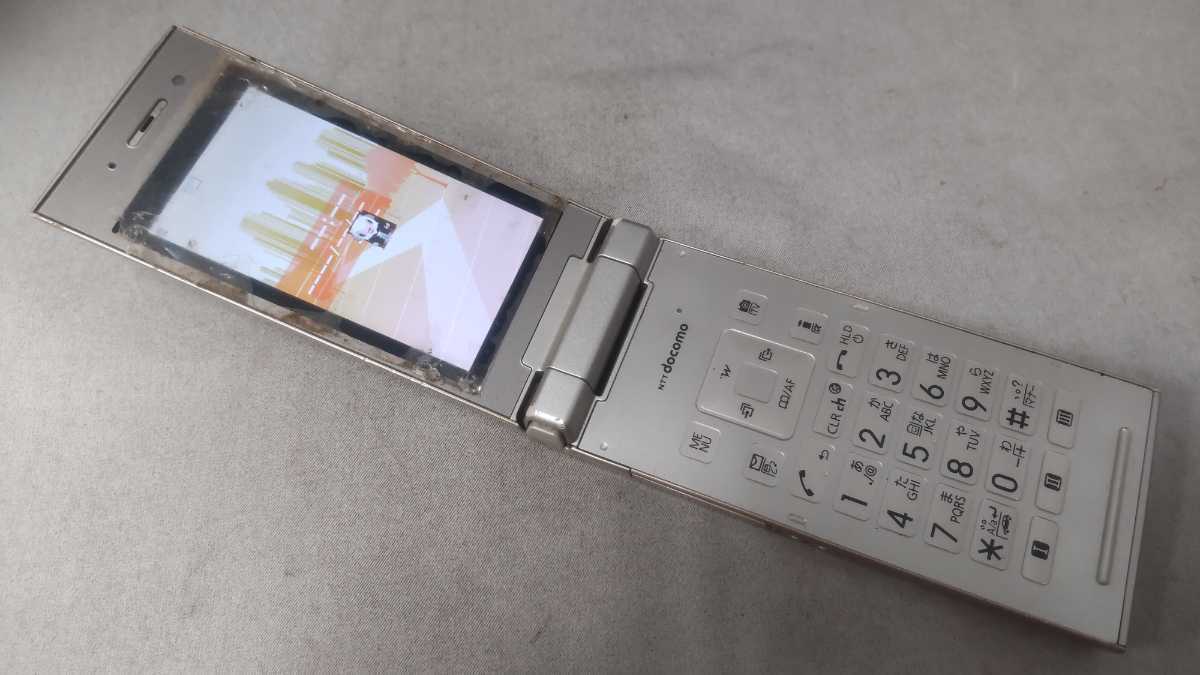 docomo FOMA P-06C ＃DG4040 Panasonic パナソニック ガラケー ケータイ 簡易動作確認＆簡易清掃＆初期化OK 判定○ 送料無料　