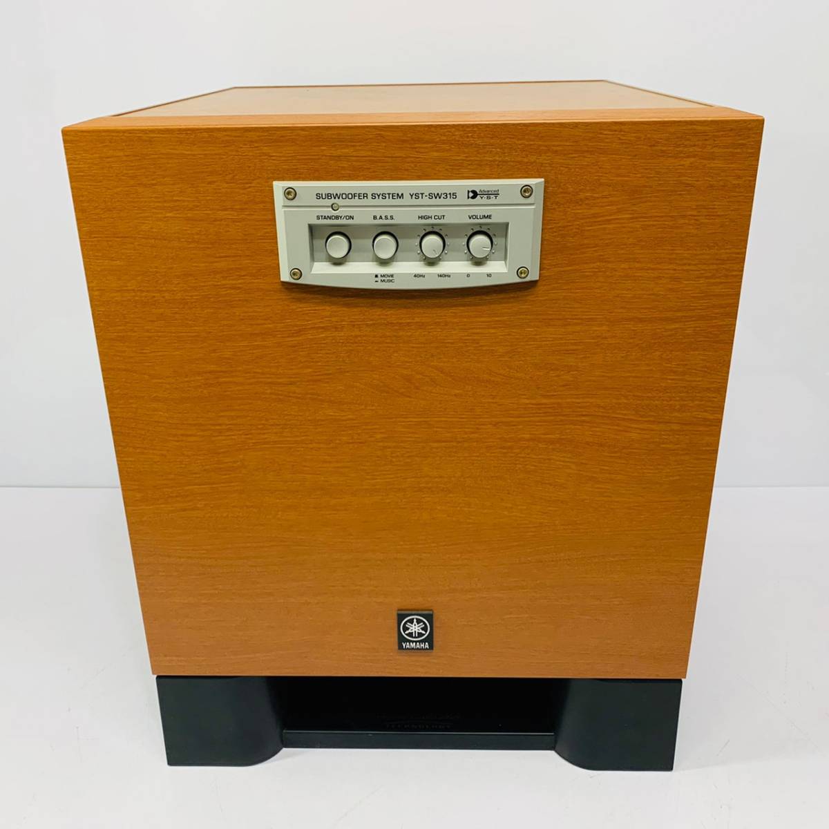 □YAMAHA YST-SW315 サブウーファー 伏せ □YAMAHA YST-SW315 サブウーファー 伏せ