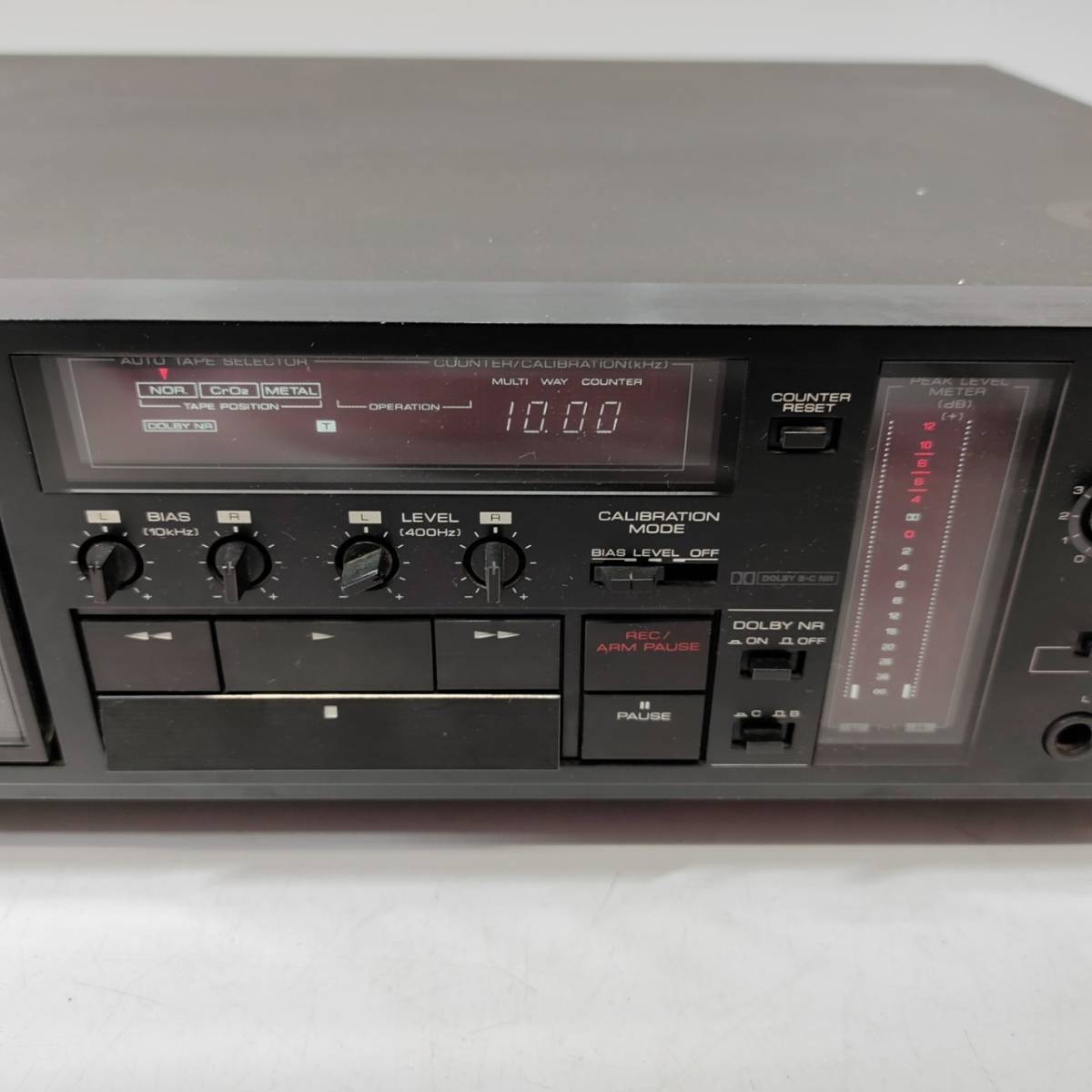KENWOOD KX-1100G ステレオカセットデッキ 通電確認済み 【WEB限定