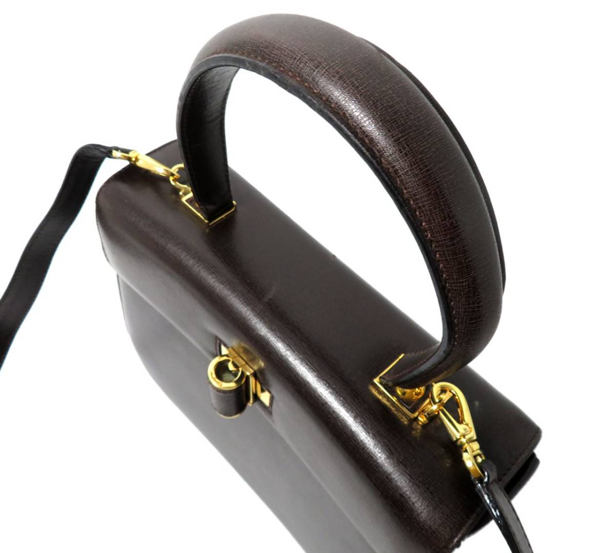 6708 Salvatore Ferragamo サルヴァトーレフェラガモ 本革 レザー