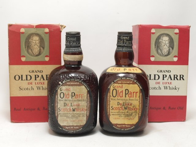 Grand Old Parr グランド オールドパー ティンキャップ 760ml前後 箱付