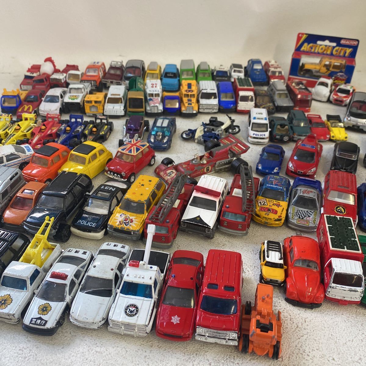 1026S まとめ☆ミニカー チョロQ バイク 97台 REALTOY DYNA METAL