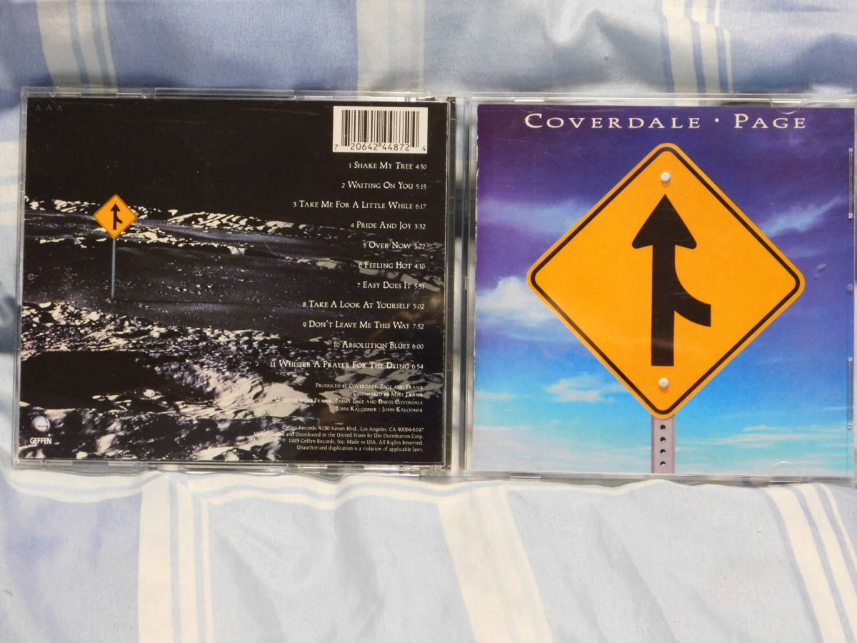**[ western-style music *CD]GEFD-24487 COVERDALE-PAGE only. also work album David Coverdale,Jimmy Page that 1 sheets limitation. Project / regular goods **