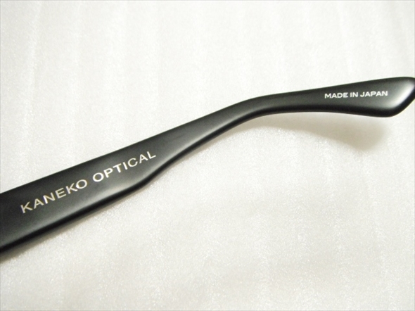 【LPZZ】良品★XLARGE×KANEKO OPTICAL エクストララージ 金子眼鏡 サングラス 日本製 / ストリート スケーター 黒縁メガネ 眼鏡_画像5