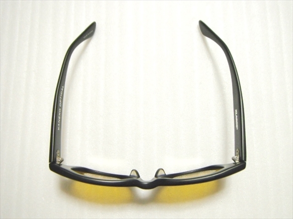 【LPZZ】良品★XLARGE×KANEKO OPTICAL エクストララージ 金子眼鏡 サングラス 日本製 / ストリート スケーター 黒縁メガネ 眼鏡_画像4