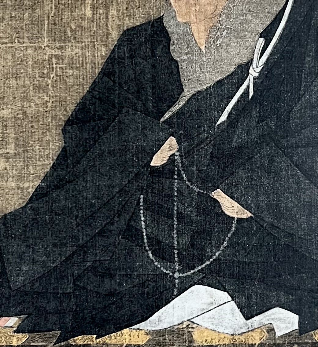 門八】□親鸞聖人 釋蓮如 肖像画□掛軸□紙本□工芸□ 門八】□親鸞聖人 釋蓮如 肖像画□掛軸□紙本□工芸□