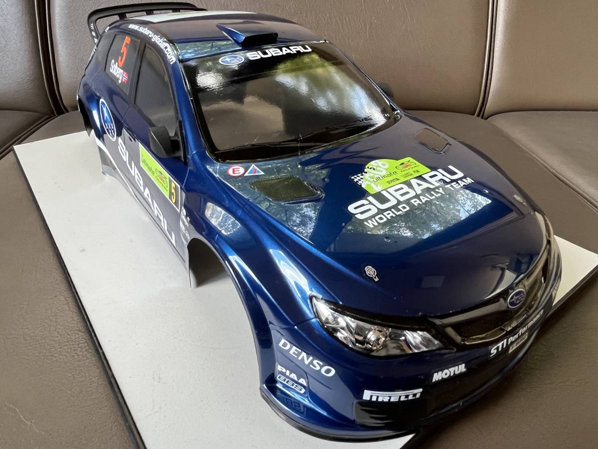 ヤフオク! - 新品塗装済 スバル インプレッサ WRC 2008 検）x