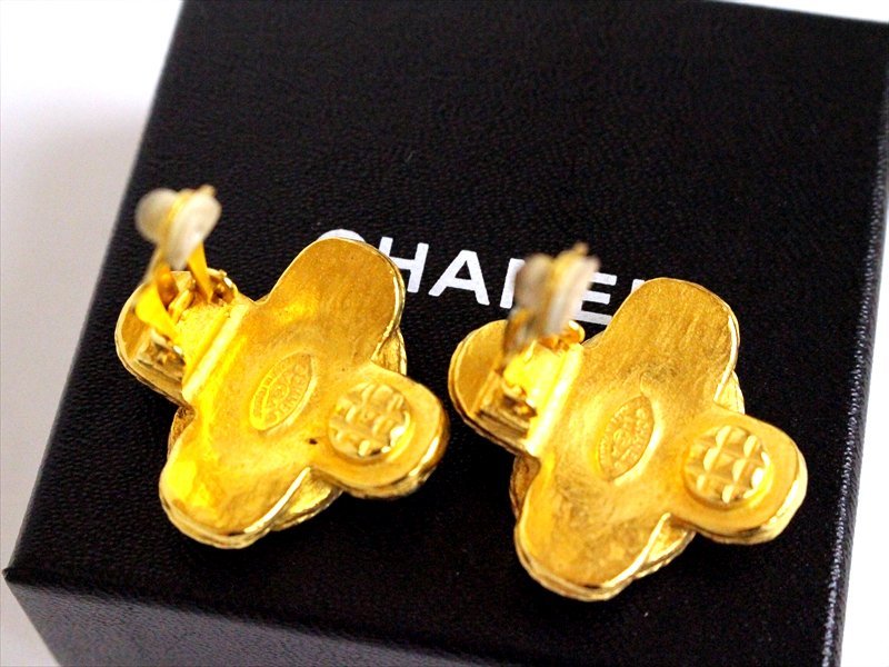 美品☆CHANEL【シャネル】ヴィンテージ94年ココマークイヤリング