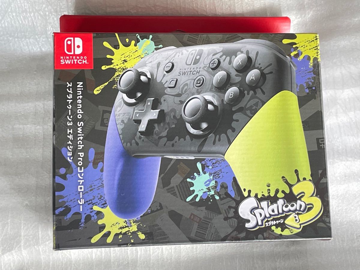 Nintendo Switch プロコン スプラトゥーン3 純正 新品未開封