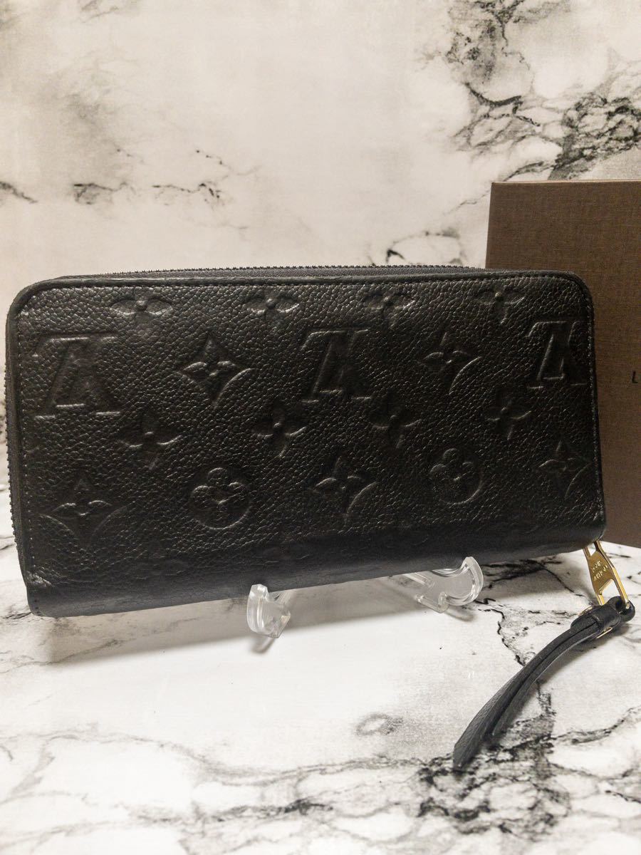 週末セール 美品 ルイヴィトン アンプラント ジッピーウォレット