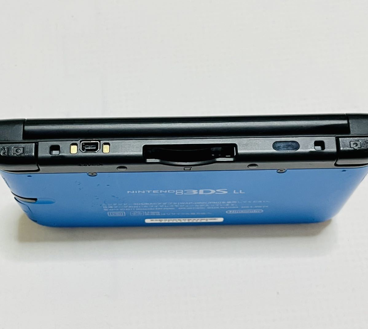 1円出品 T-63 Nintendo 3DS LL ブルー ブラック 本体+拡張スライド 1円出品 T-63 Nintendo 3DS LL ブルー ブラック 本体+拡張スライド