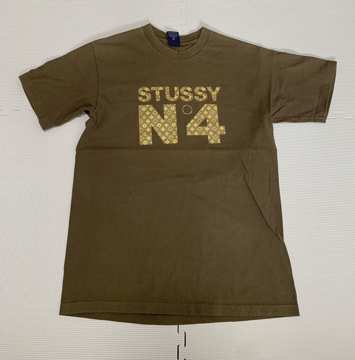 新しい季節 ★90s STUSSY ステューシー ヴィトン モノグラム柄 Tシャツ USA製 Mサイズ 新しい季節 ★90s STUSSY ステューシー ヴィトン モノグラム柄 Tシャツ USA製 Mサイズ