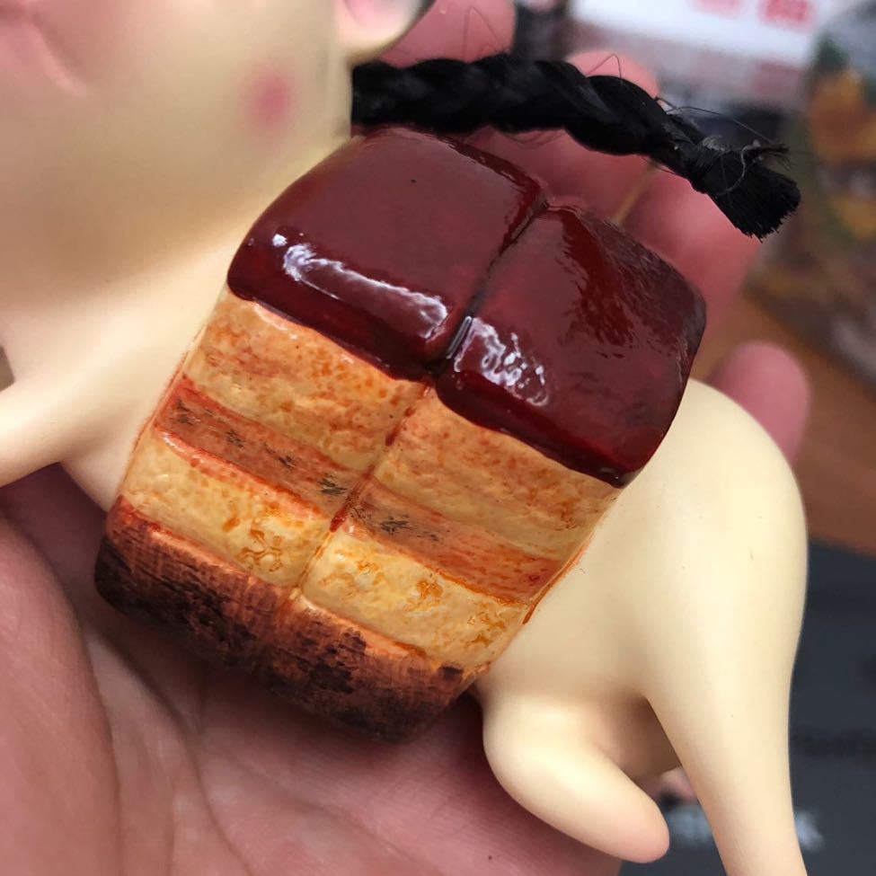 『トンカツ君&ドンドンちゃん』BID TOYS 台湾グルメ KATSU、DUNGDUNG こぶた食堂 フィギュア 正規品 2体セット 新品未開封 正規品 7