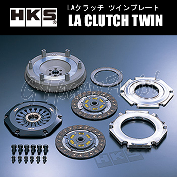 HKS LA CLUTCH TWIN ツインクラッチ クレスタ JZX100 1JZ-GTE 96/09-01/07 純正5速/PULL 26011-AT001 CRESTA_画像1