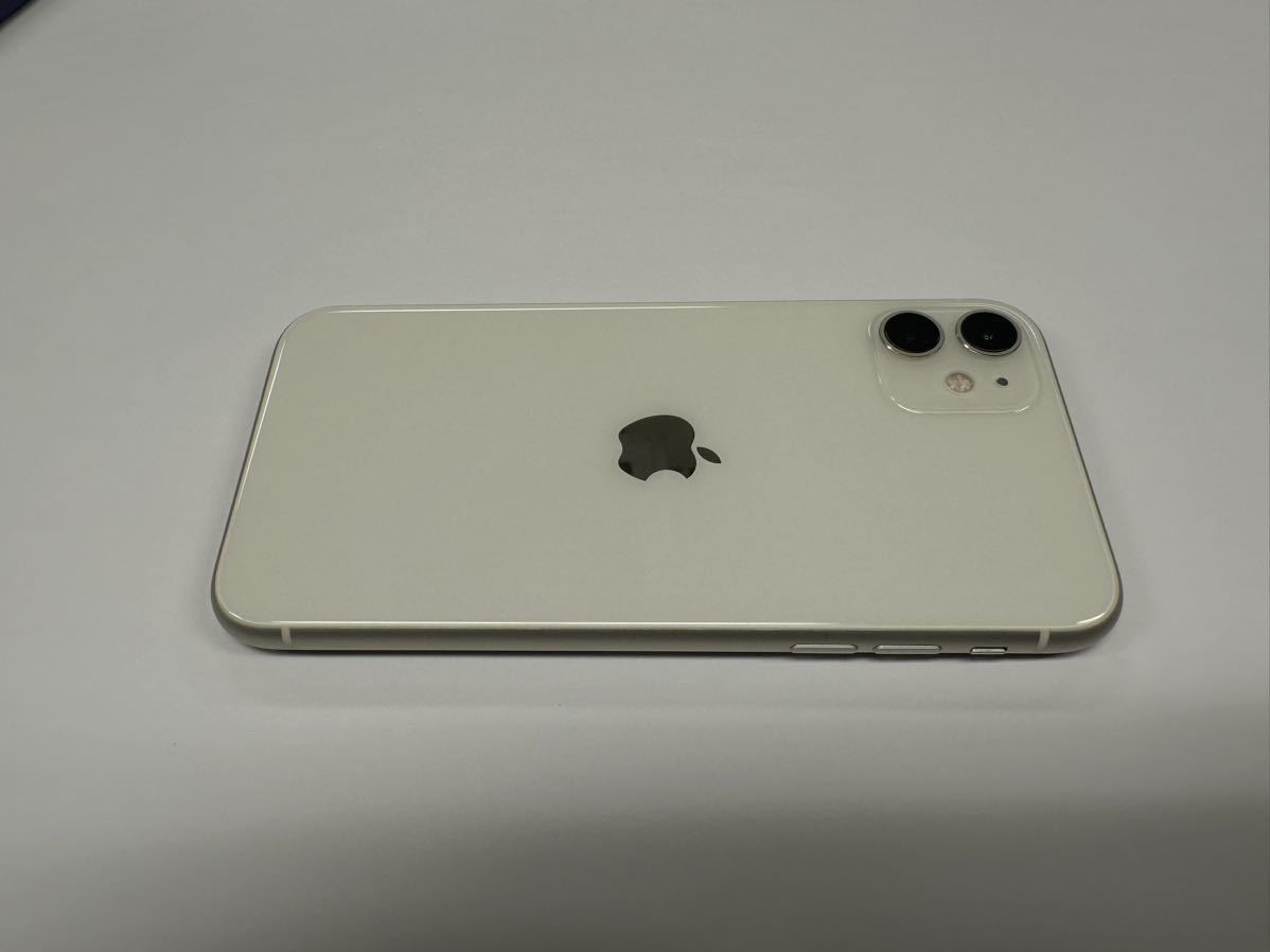 simフリー】iPhone11 64GB ホワイトMWLU2J/A softbank simロック解除済