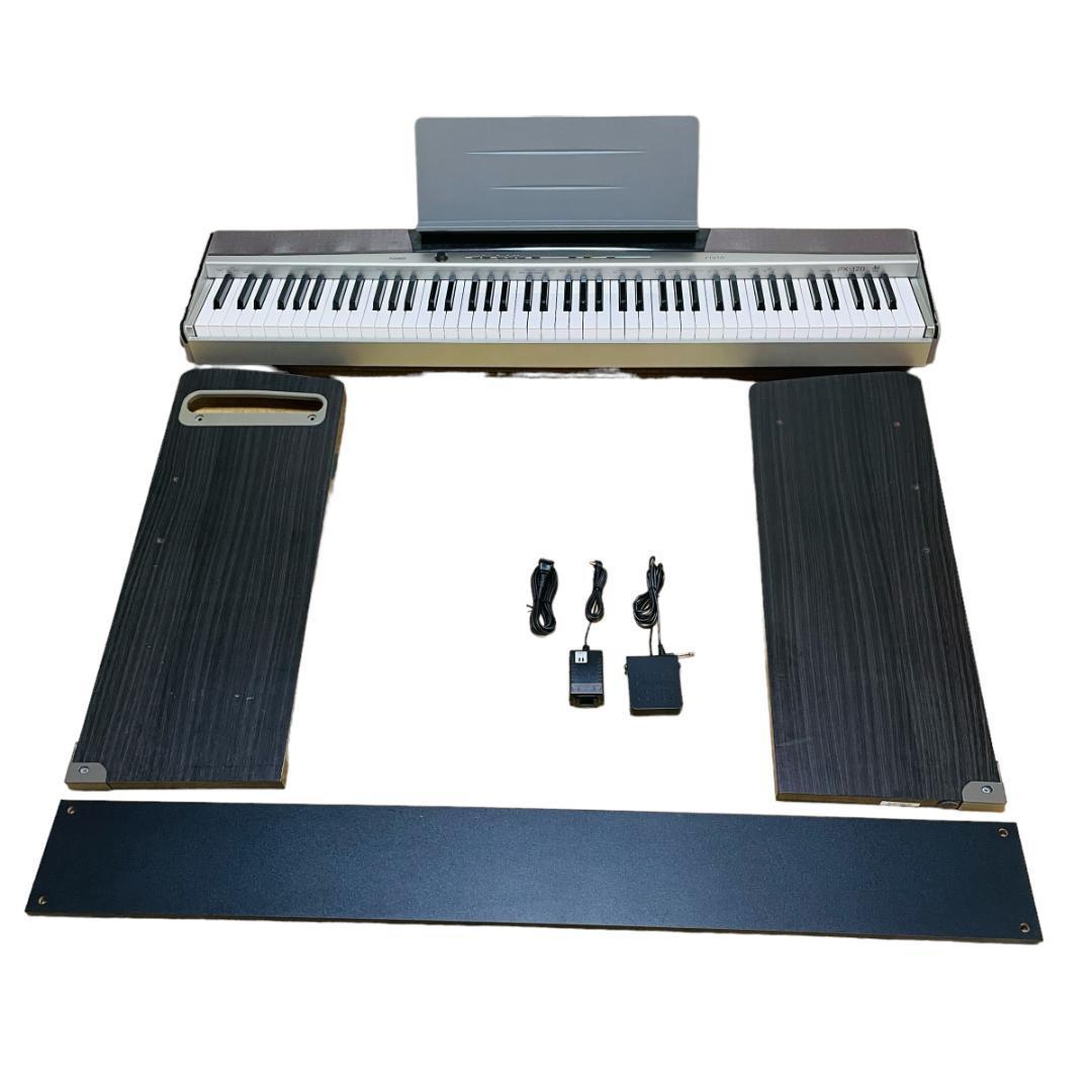 誠実 電子ピアノ CASIO PX-120DK 専用スタンドと椅子とペダルのフル
