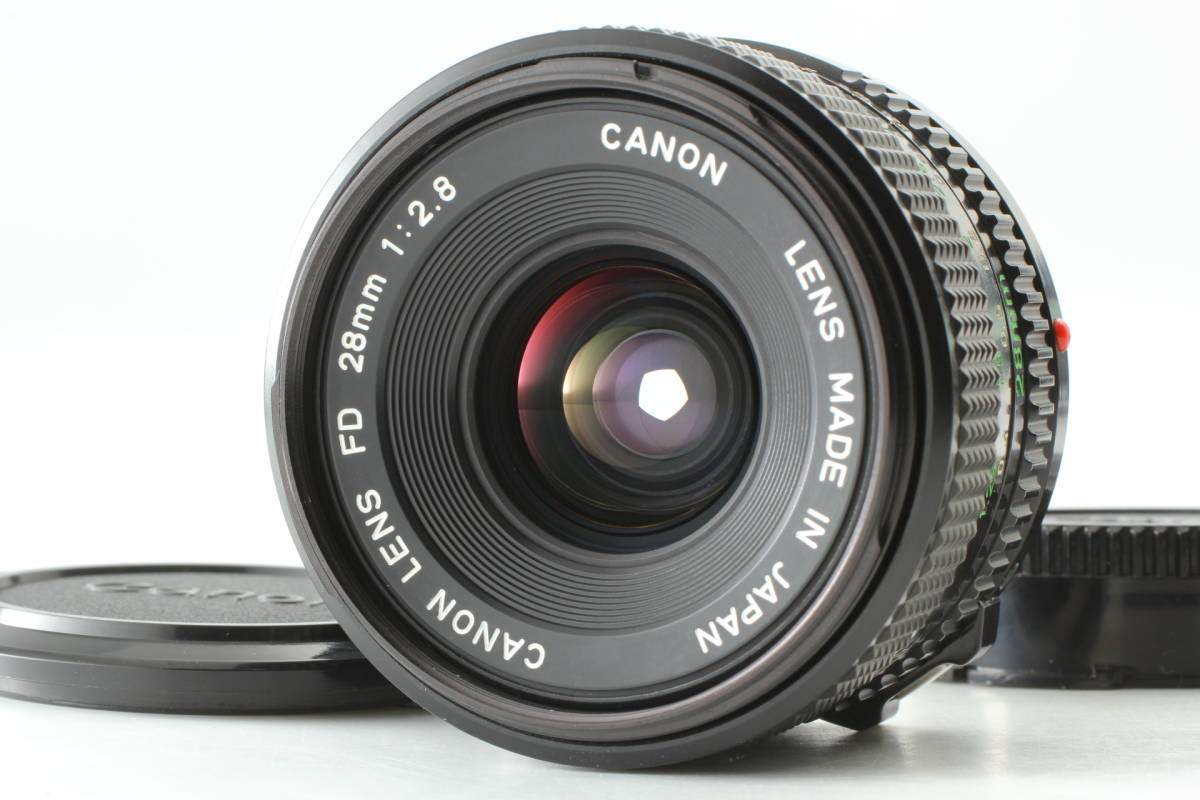 良品】Canon New FD NFD 28mm F2.8 MF Wide Angle Lens For SLR