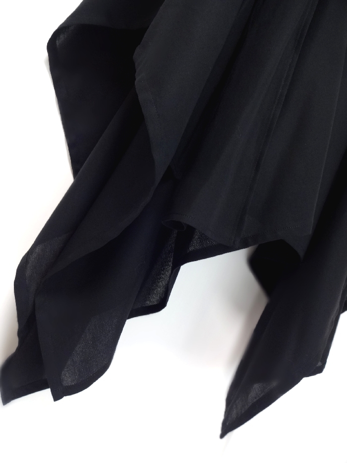 完売品◆ ISSEY MIYAKE イッセイミヤケ ドラマティックドレープ 2WAY スカート ポンチョ コットン SKIRT MADE IN JAPAN 新品タグ付き！_画像3