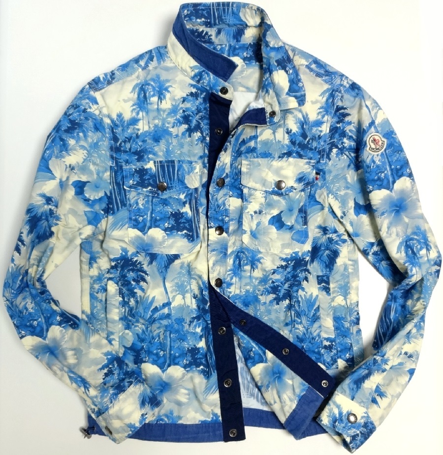 話題の行列 定価14万◆ルーマニア製 MONCLER / モンクレール 『 TRIOMPHE GIUBBOTTO 』ボタニカル スカイジャケット メンズ 0 高級ライン 国内正規品 その他 話題の行列 定価14万◆ルーマニア製 MONCLER / モンクレール 『 TRIOMPHE GIUBBOTTO 』ボタニカル スカイジャケット メンズ 0 高級ライン 国内正規品 その他
