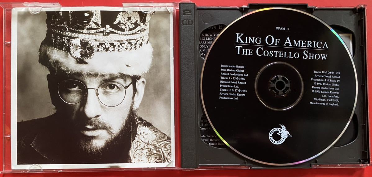 【2CD】コステロ・ショウ(エルヴィス・コステロ)「King Of America」Costello Show(Elvis Costello) 輸入盤 ボーナスディスク付 [10170424]_画像3