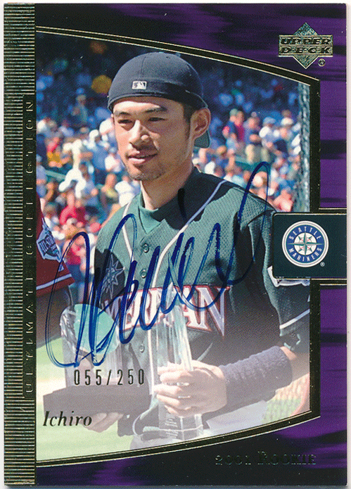 海外輸入 インボイス イチロー - Yahoo!オークション MLB UD Deck Upper 2001 その他