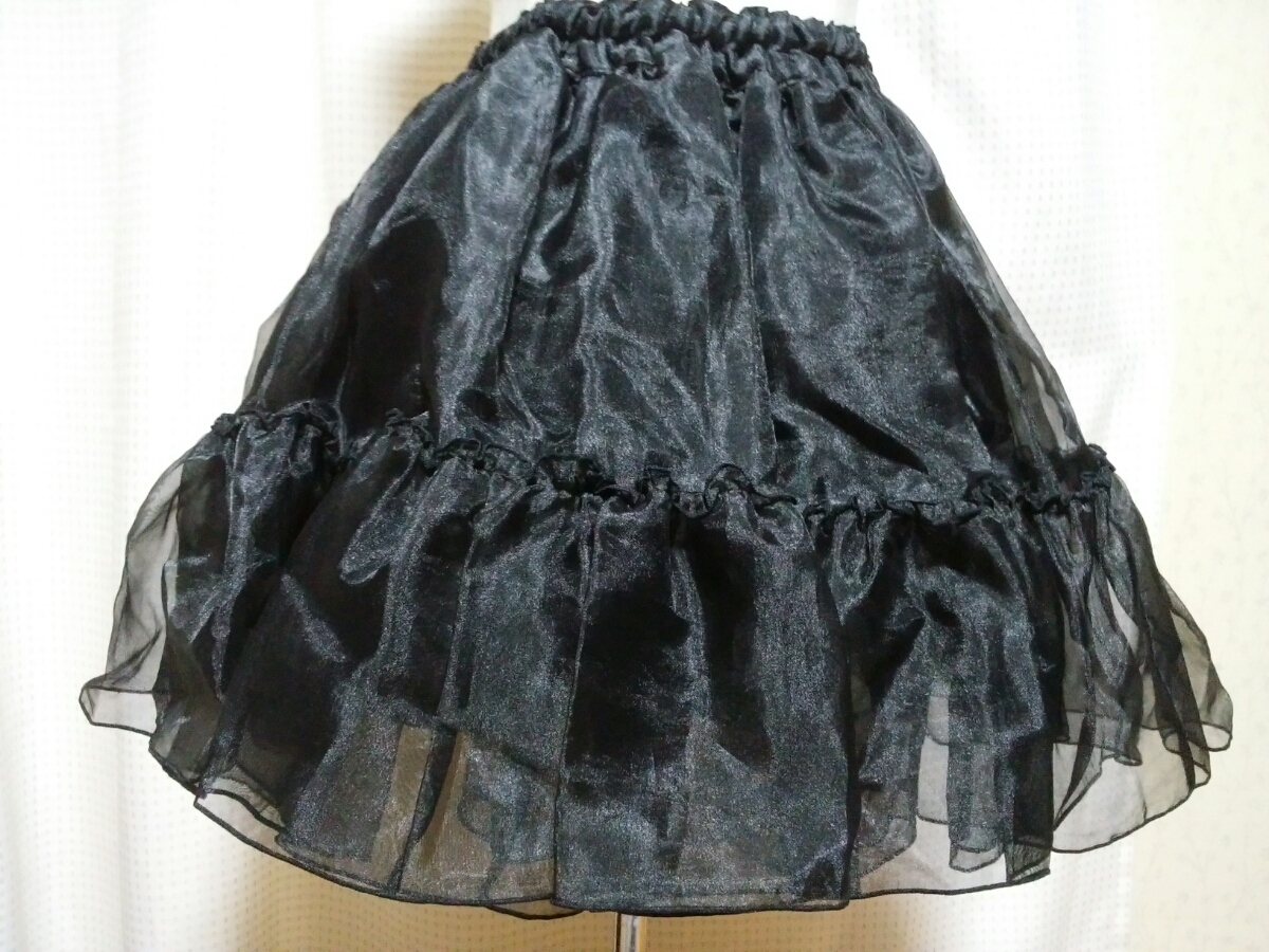  complete sale goods 10,584 jpy metamorphose auger nji- soft pannier black black Gothic and Lolita Lolita roli.ta human is not yet have on 